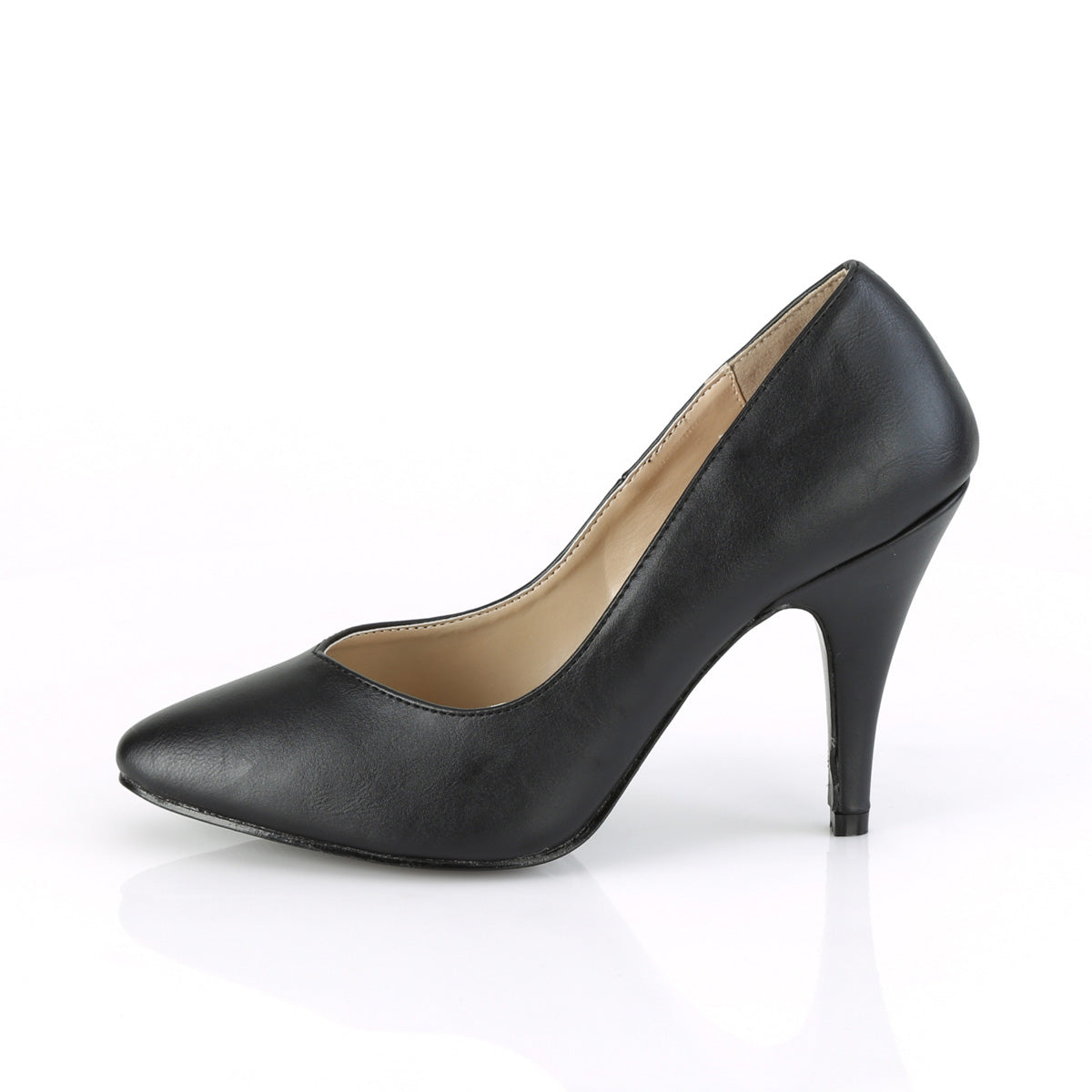 Pleaser Pink Label Pompes pour femmes DREAM-420W BLK FAUX CUIR