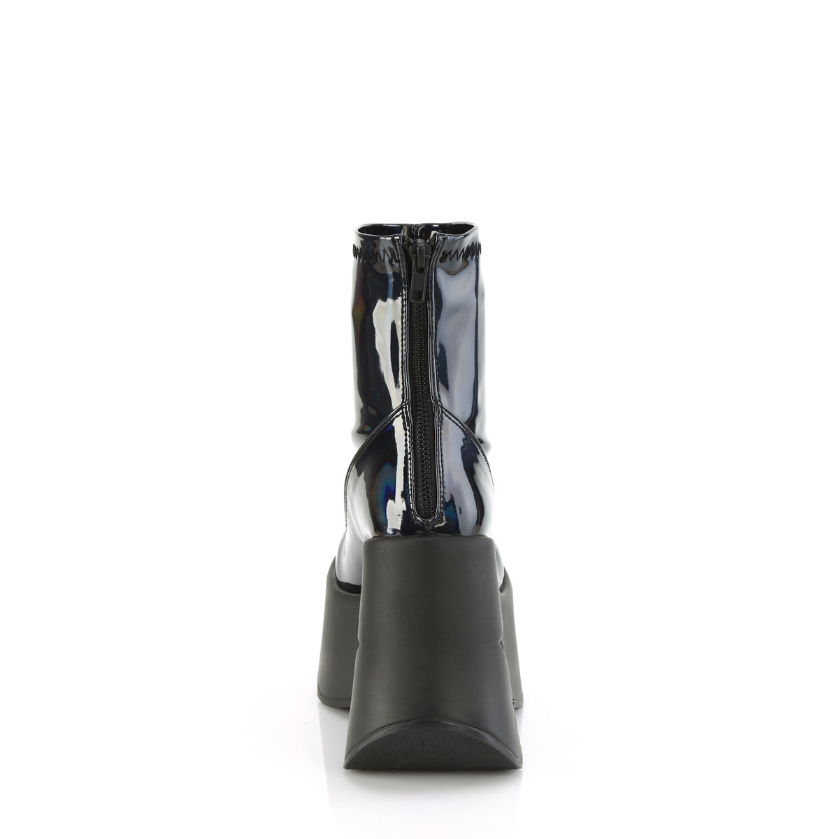 DemoniaCult Bottines DYNAMITE-100 BLK Stretch Holo