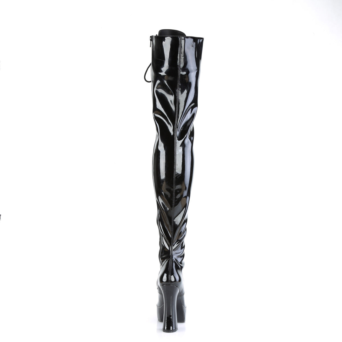 Pleaser Boots ELECTRA-3023 Blk Str. Pat/Blk