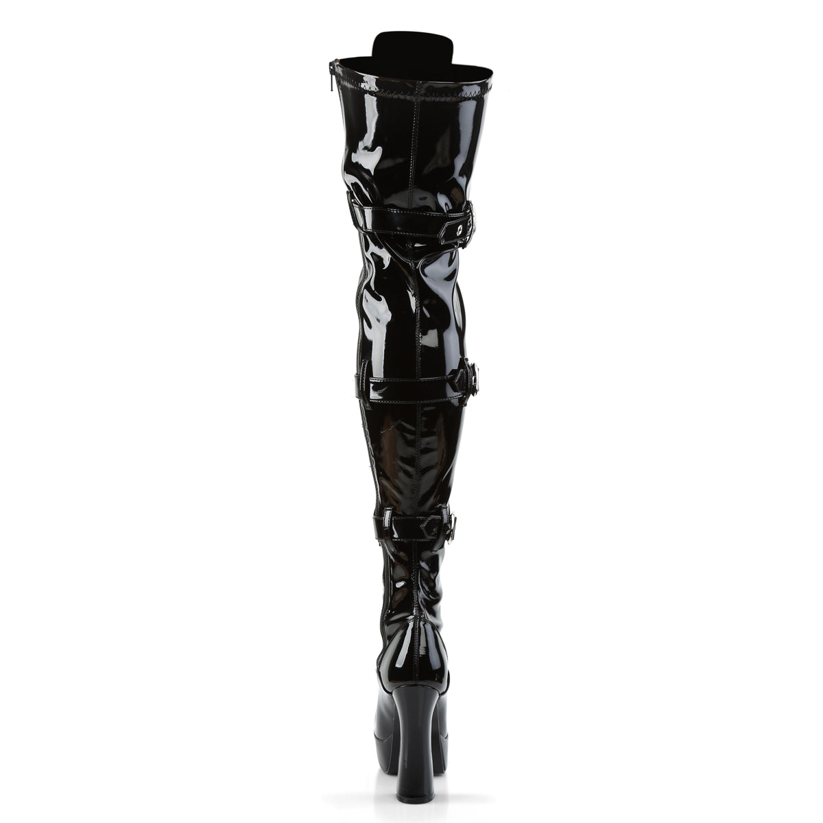 Pleaser Bottes pour femmes ELECTRA-3028 blk str pat