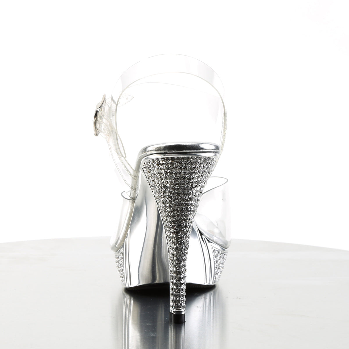 Fabulicious Sandales pour femmes ELEGANT-408 CLR / SLV Chrome