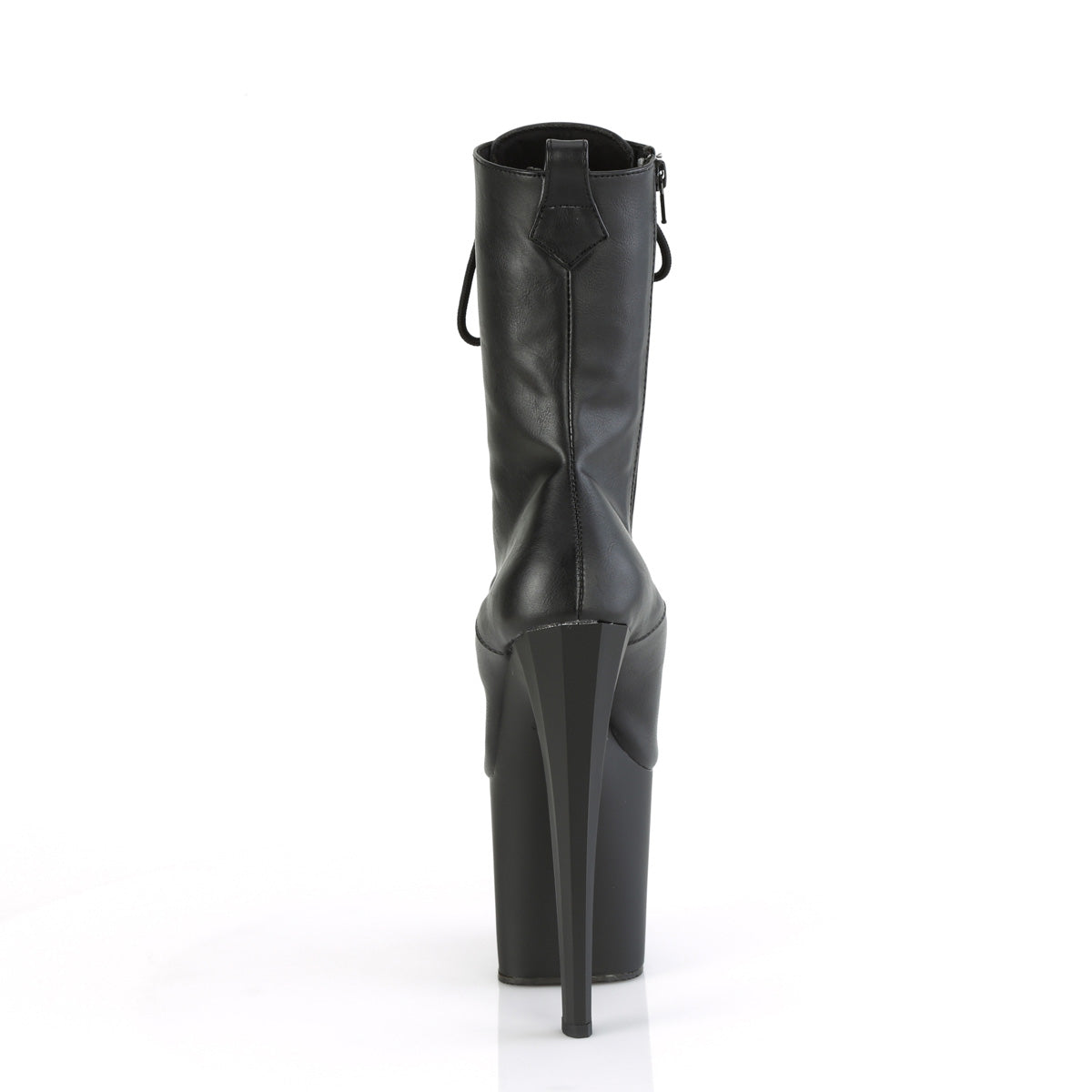 Pleaser ENCHANT-1040 Blk Faux Leather/Blk Matte