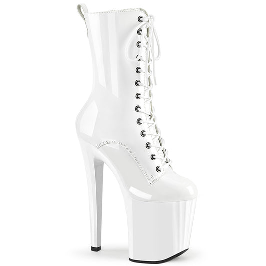Pleaser   ENCHANT-1040 wht pat / wht