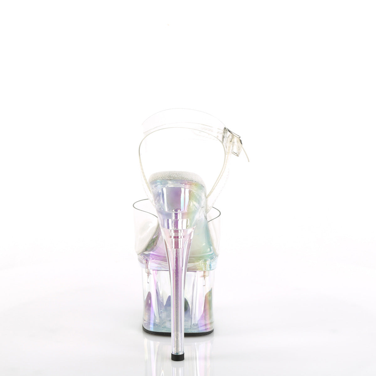 Pleaser Sandals ESTEEM-708RBP Clr/Clr Hologram