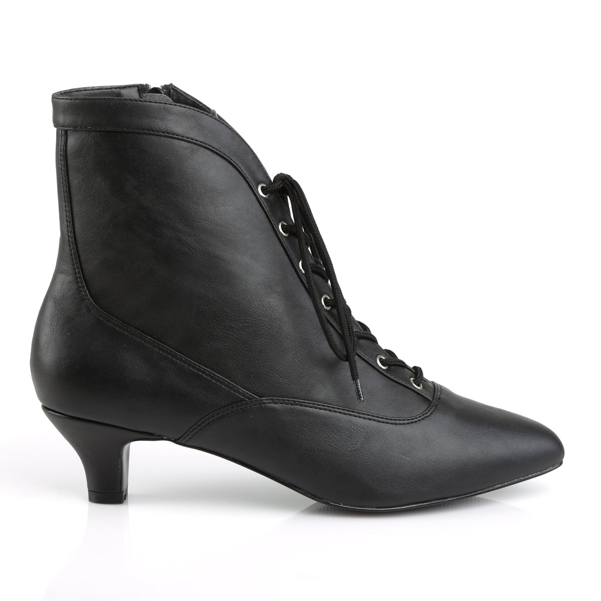 Pleaser Pink Label Bottines pour femmes FAB-1005 Blk Faux Cuir