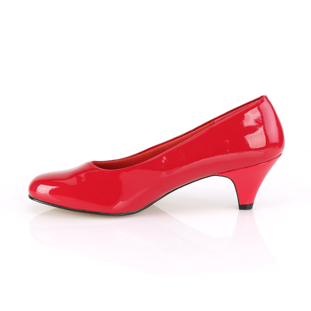 Pleaser Pink Label Pompes pour femmes FEFE-01 tape rouge