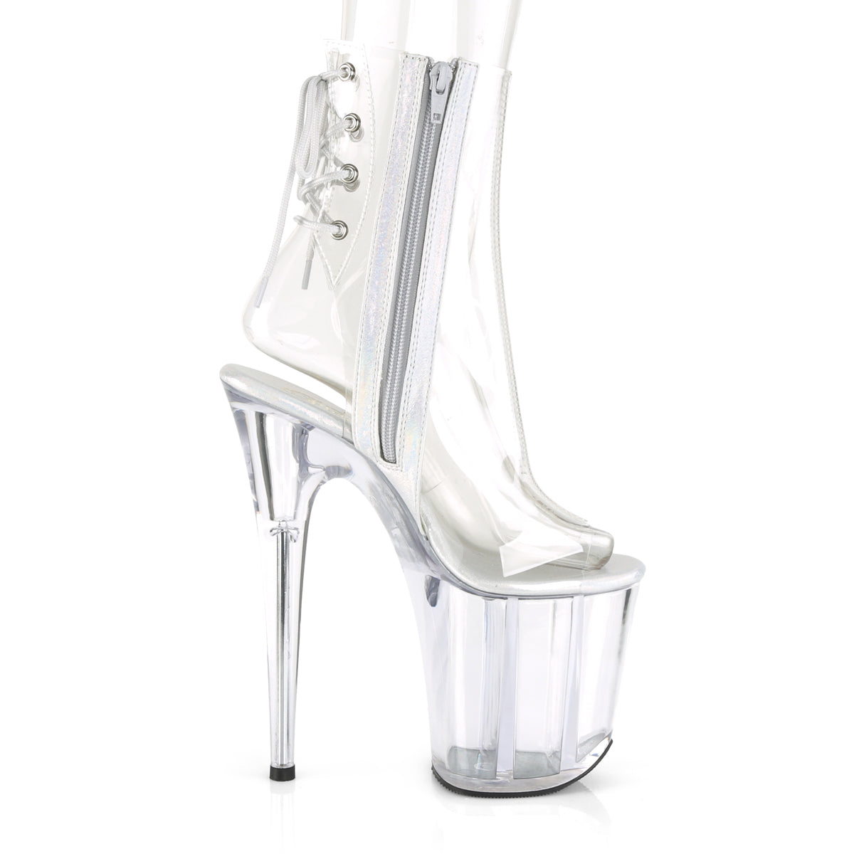 Pleaser Bottines pour femmes FLAMINGO-1018C CLR / CLR