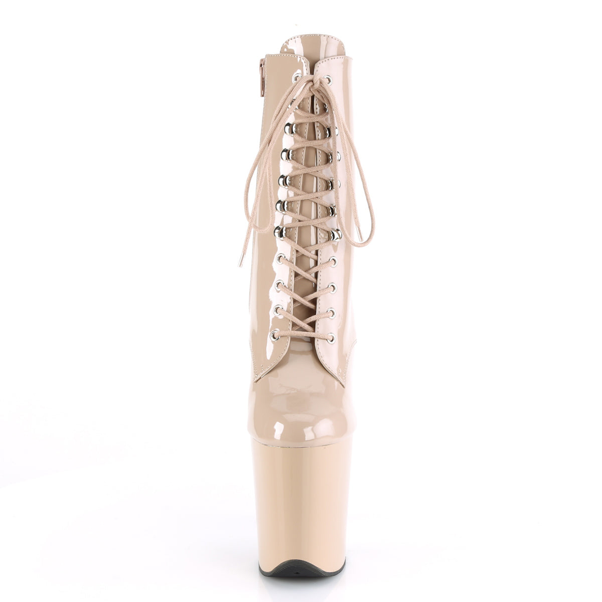Pleaser Bottines pour femmes FLAMINGO-1020 Pat / Nude Nu