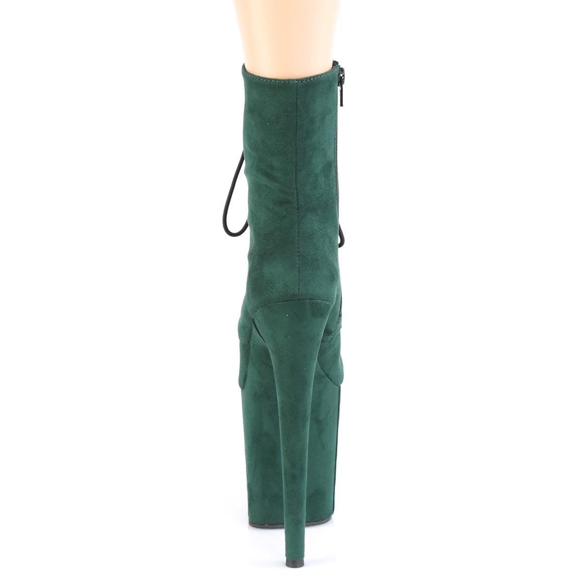 Pleaser Bottines pour femmes FLAMINGO-1020FS Emeraude Green F. Suede / Emerald Green F.Suede