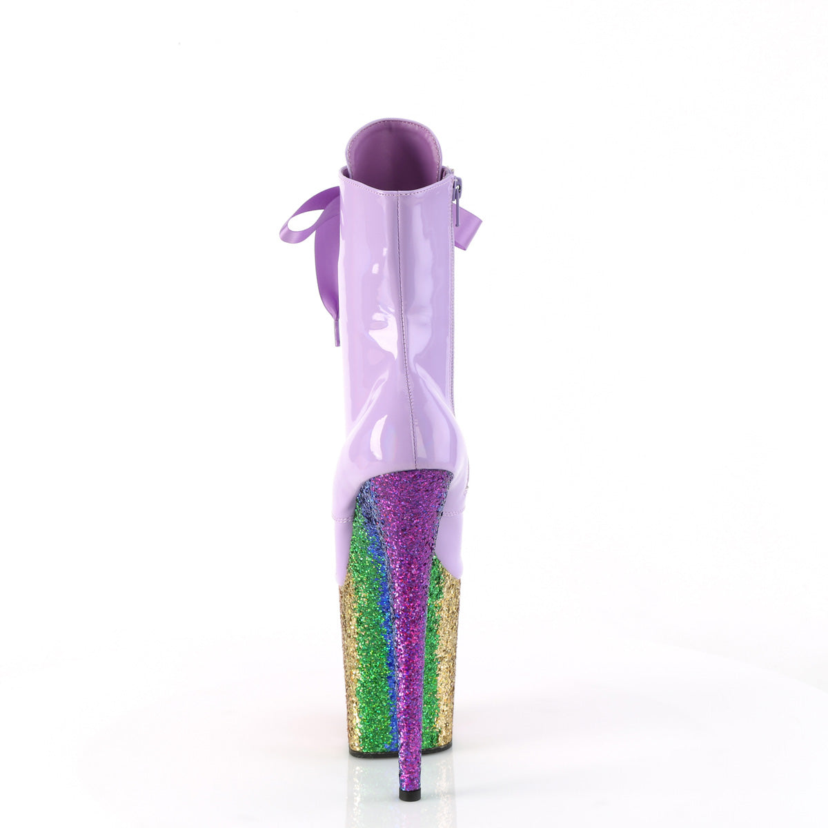 Pleaser FLAMINGO-1020hg holo lavender /Rainbow Briller