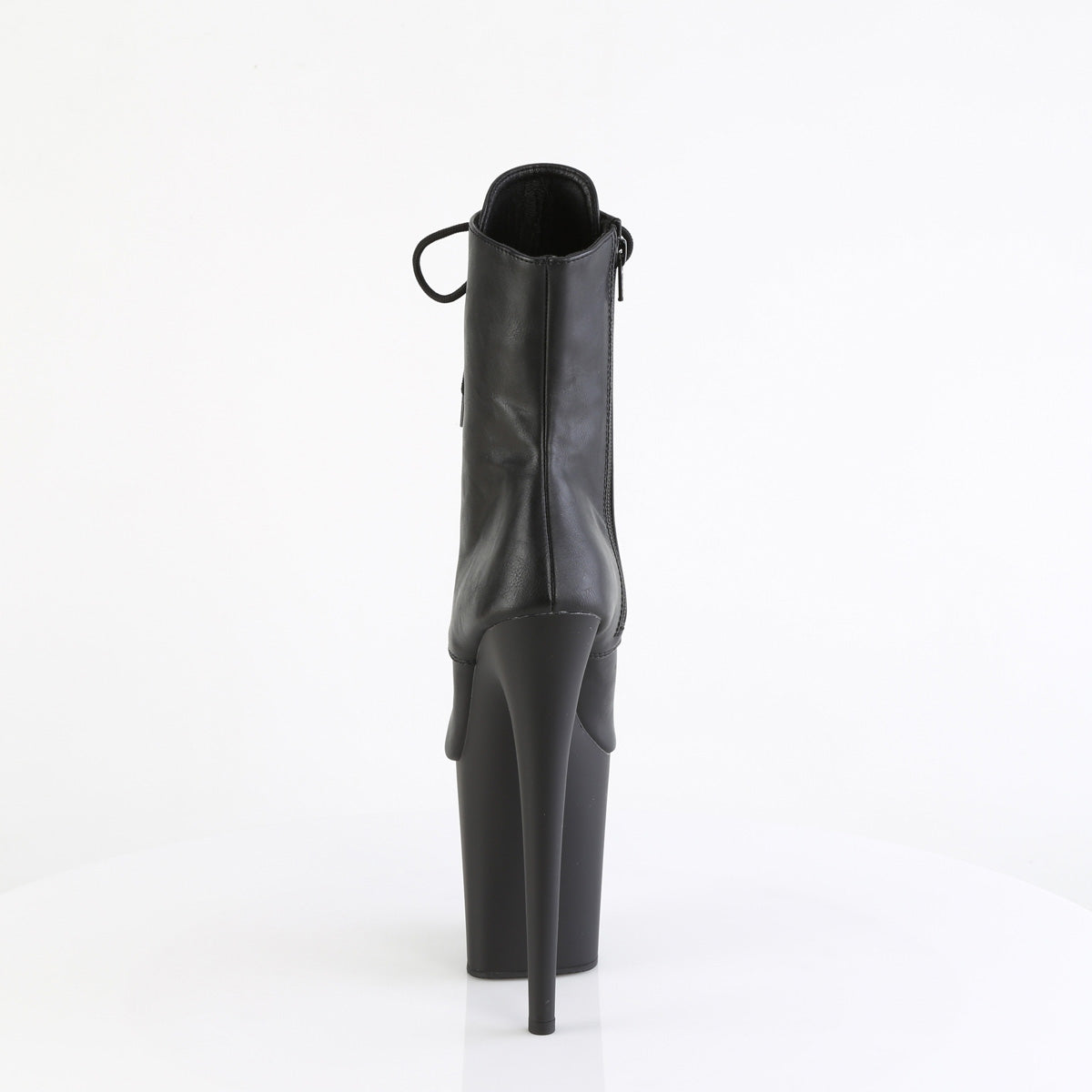 Pleaser FLAMINGO-1021 Blk faux cuir / blk matte