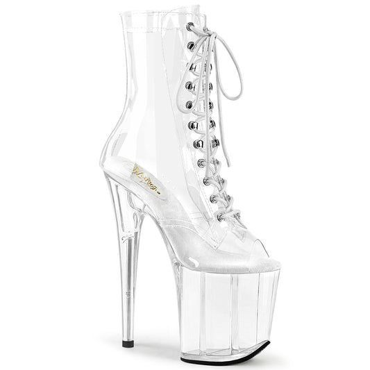 Pleaser Bottines pour femmes FLAMINGO-1021C CLR / CLR