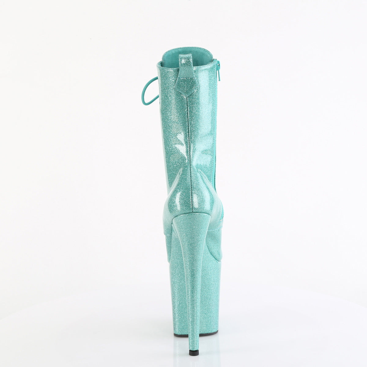 Pleaser FLAMINGO-1040GP Aqua Glitter Pat/M