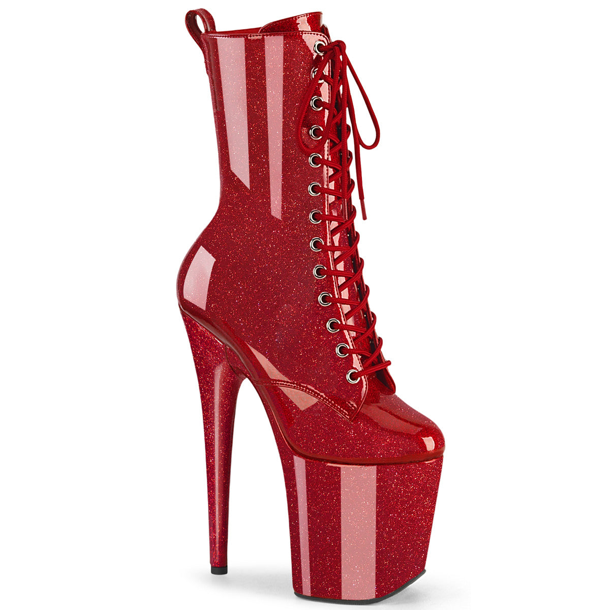 Pleaser FLAMINGO-1040GP RUBY ROUGE PAT / M