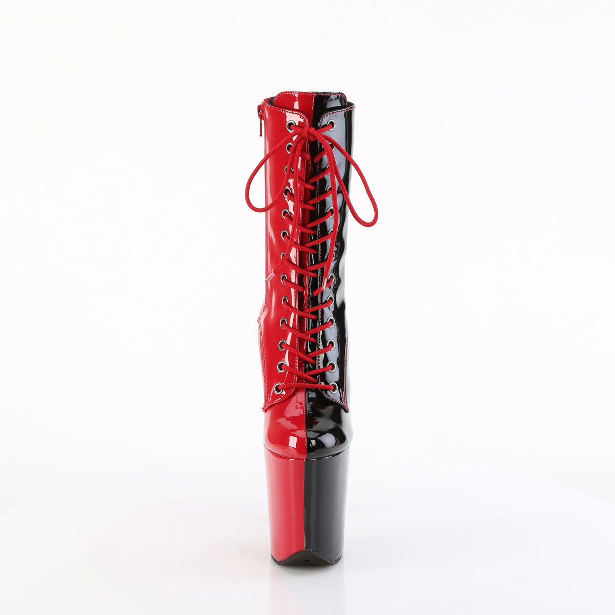 Pleaser FLAMINGO-1040TT Red-Blk Pat / Red-Blk