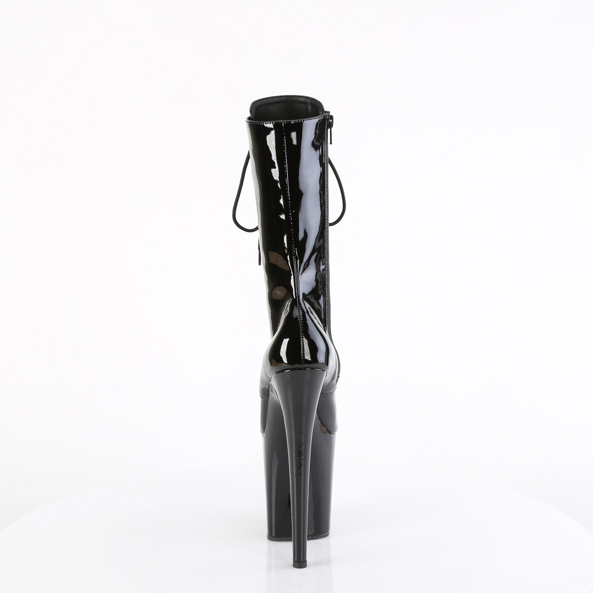 Pleaser FLAMINGO-1054 Blk Pat/Blk
