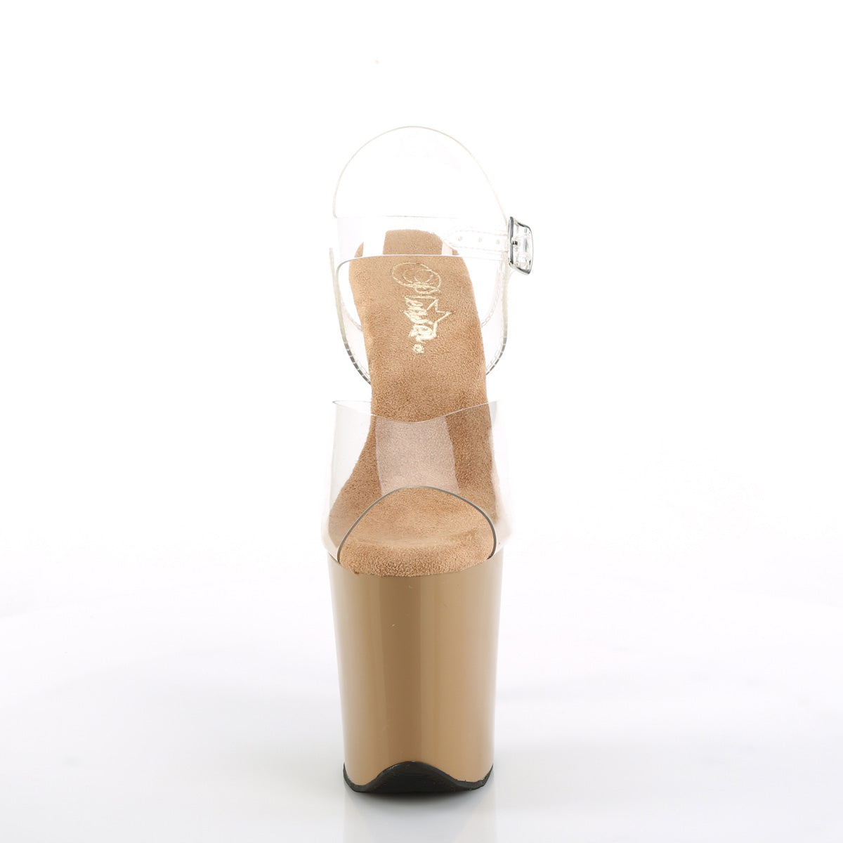 Pleaser Des sandales FLAMINGO-808 CLR / Toffee