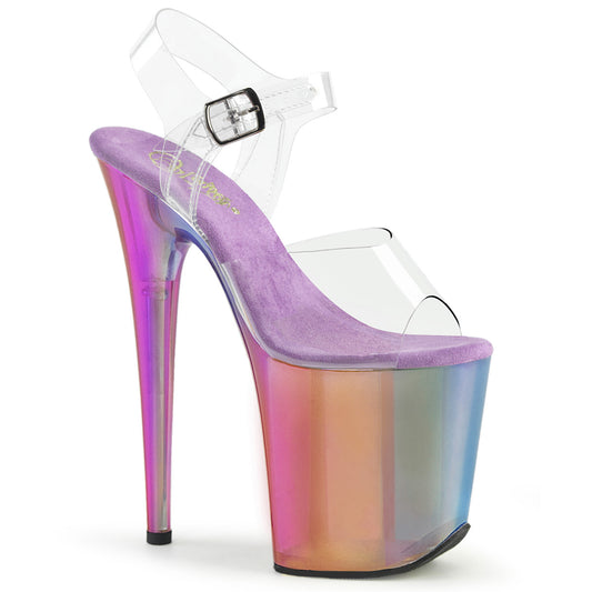 Pleaser   FLAMINGO-808rmt clr /Rainbow Misty teinté