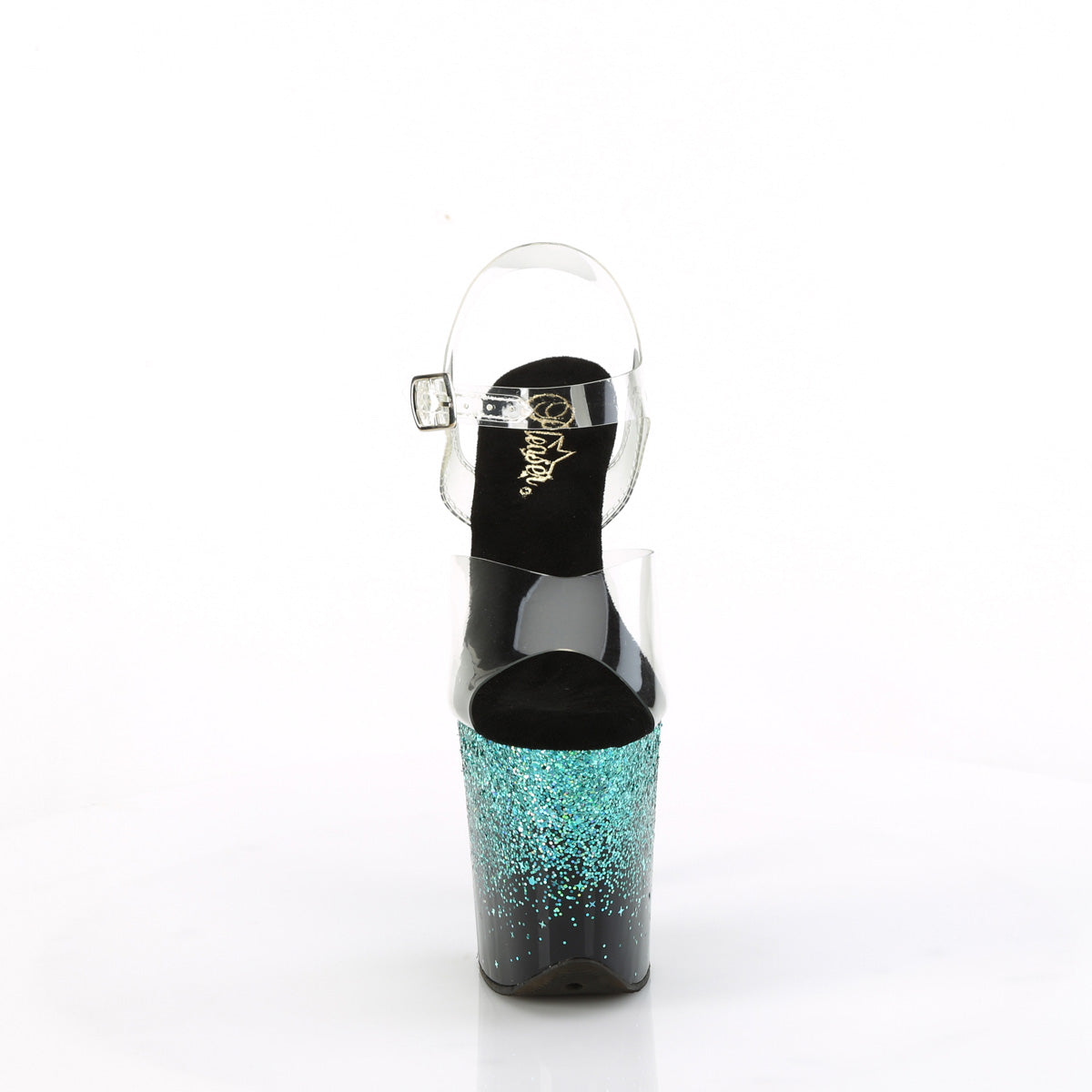 Pleaser FLAMINGO-808SS CLR / BLK-TURQUISE MULTITH