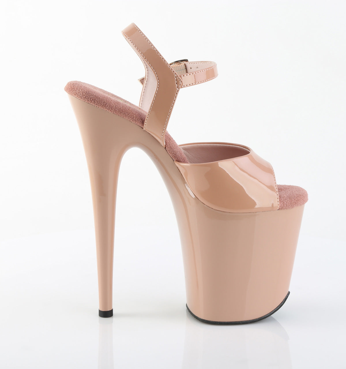 Pleaser Women's Platform Shoes FLAMINGO-809 Blush Pat/Blush