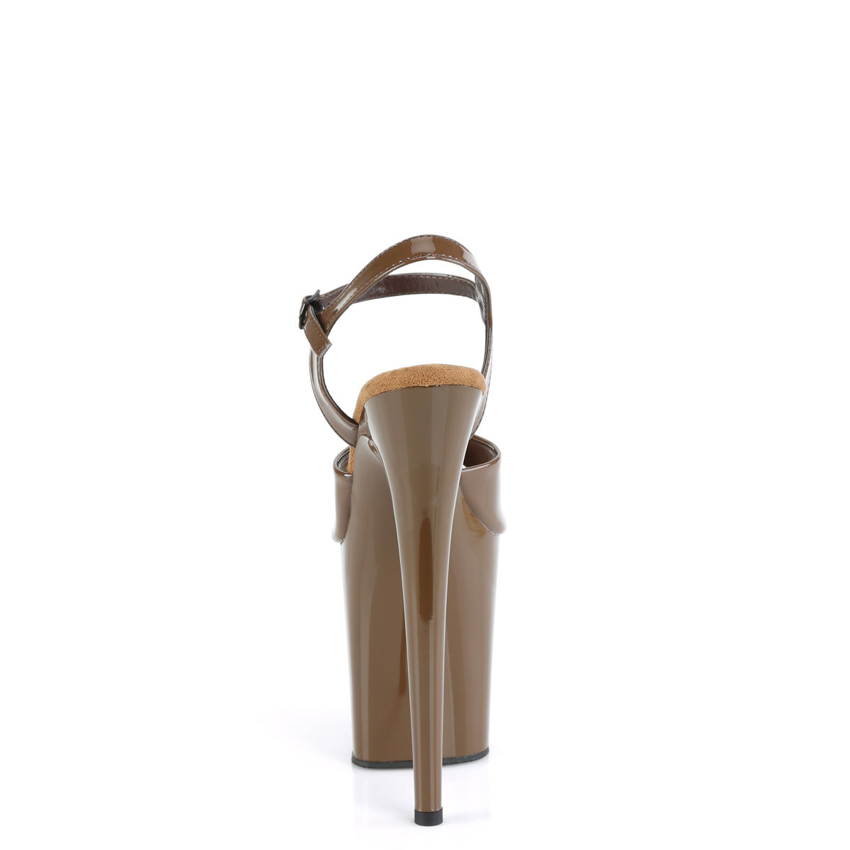 Pleaser Des sandales FLAMINGO-809 MOCHA PAT / MOCHA