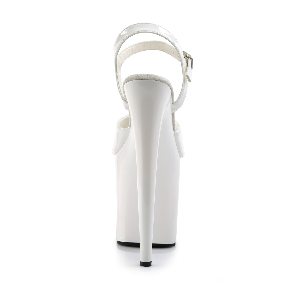 Pleaser Sandales pour femmes FLAMINGO-809 wht pat / wt