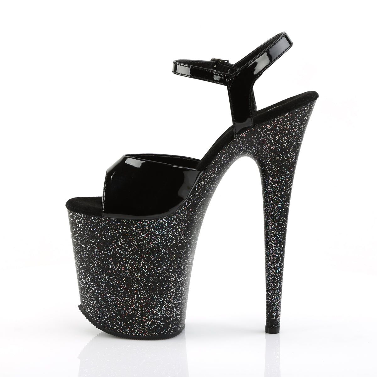 Pleaser Sandales pour femmes FLAMINGO-809mg blk / blk