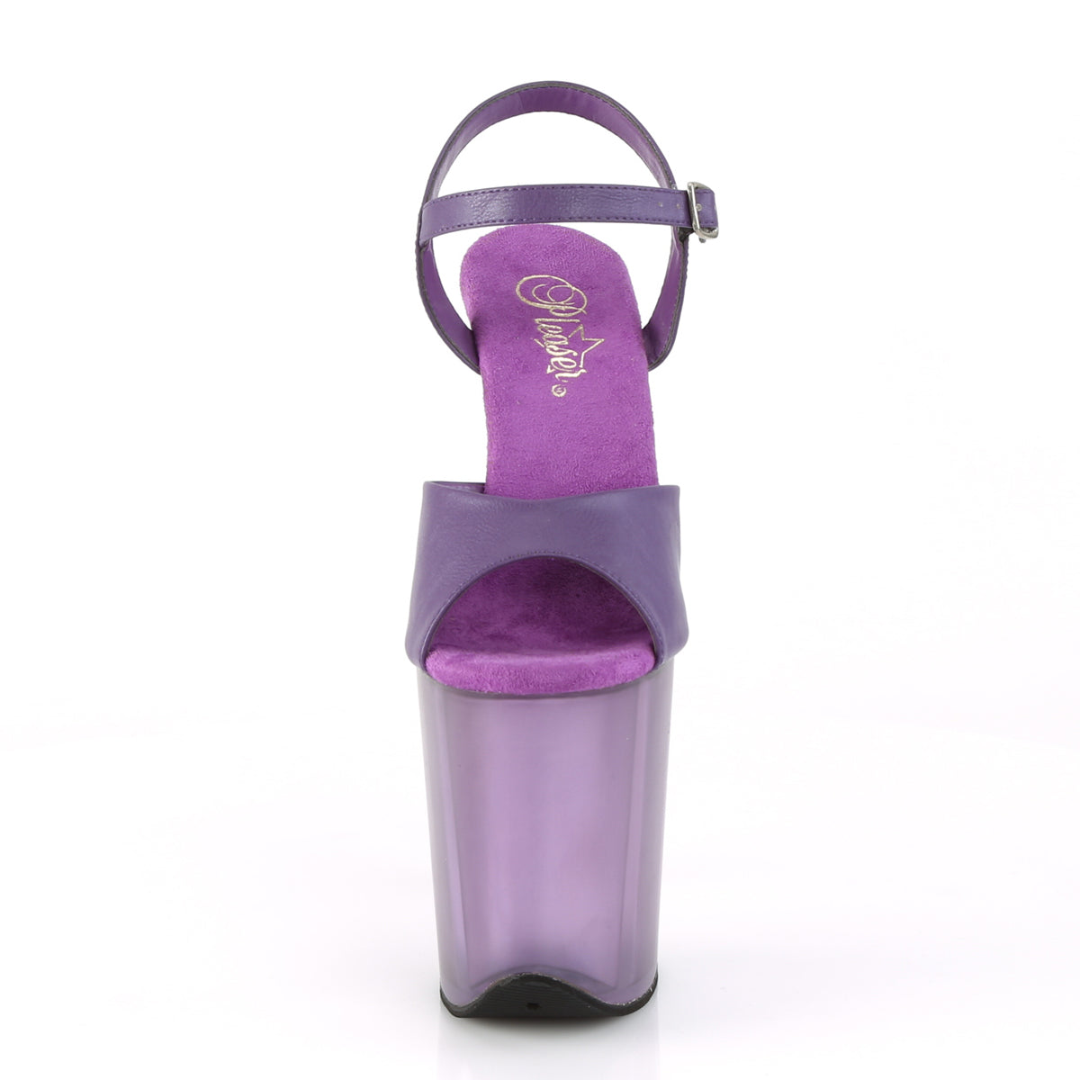 Pleaser Sandales pour femmes FLAMINGO-809T en similicuir pour violet / violet givré