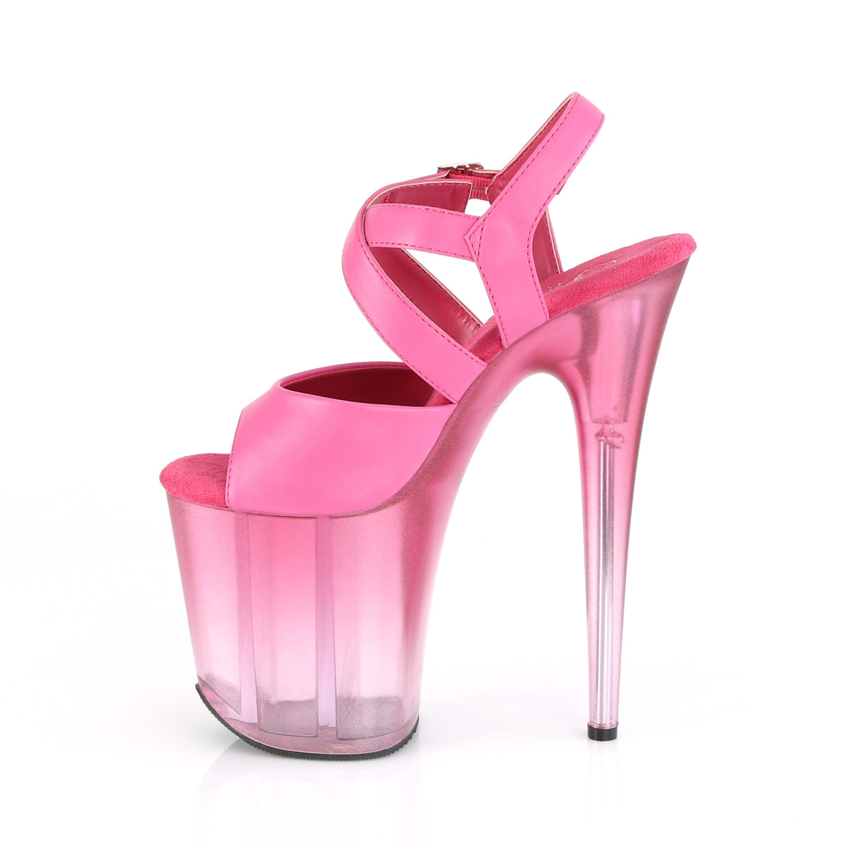 Pleaser Sandales pour femmes FLAMINGO-822t Fuchsia Faux Cuir / Fauchsia fané
