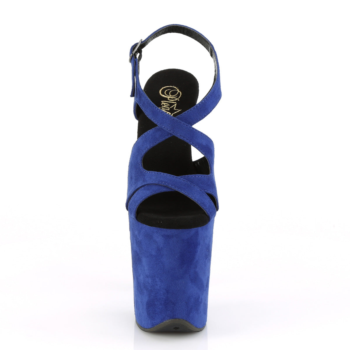 Pleaser Sandales pour femmes FLAMINGO-831fs royal bleu faux daim / daim bleu royal bleu