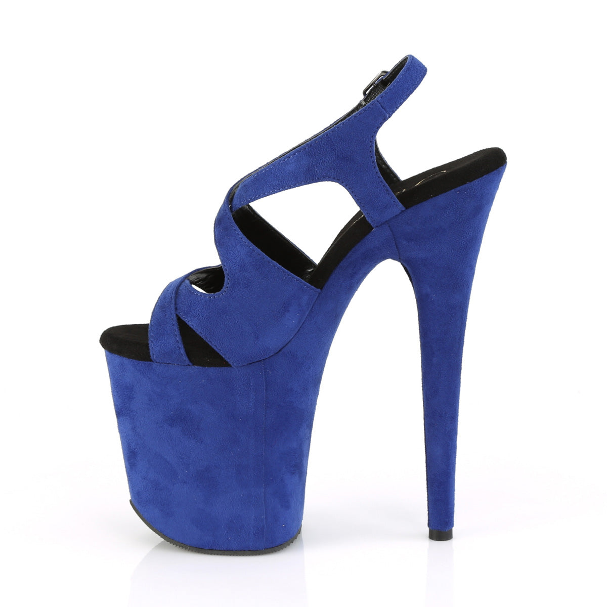 Pleaser Sandales pour femmes FLAMINGO-831fs royal bleu faux daim / daim bleu royal bleu