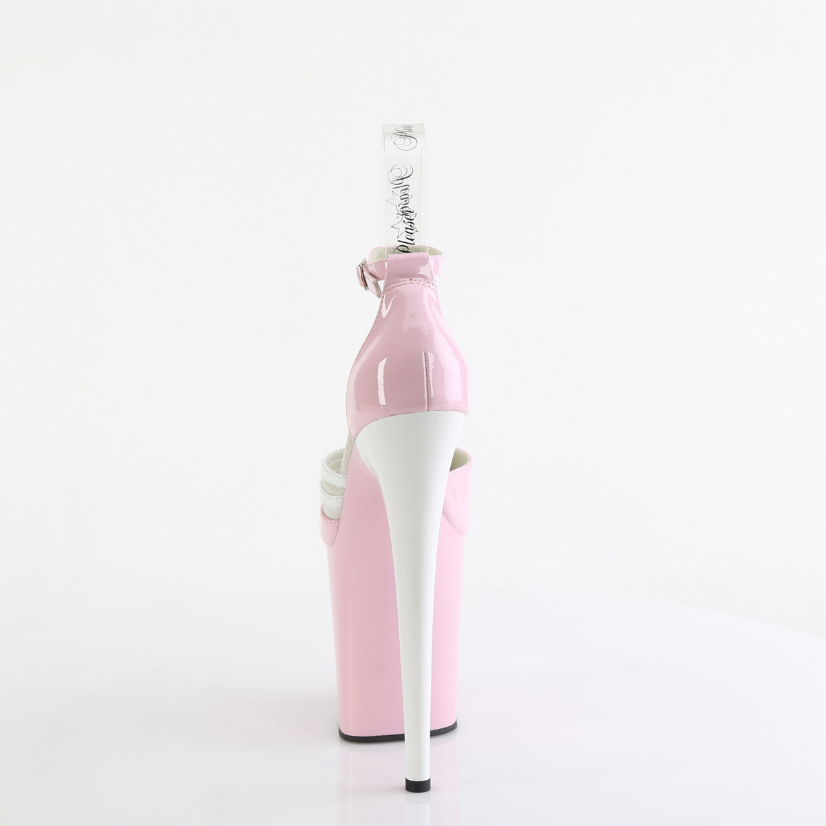 Pleaser FLAMINGO-884 B. Pink-wht / rose-wht