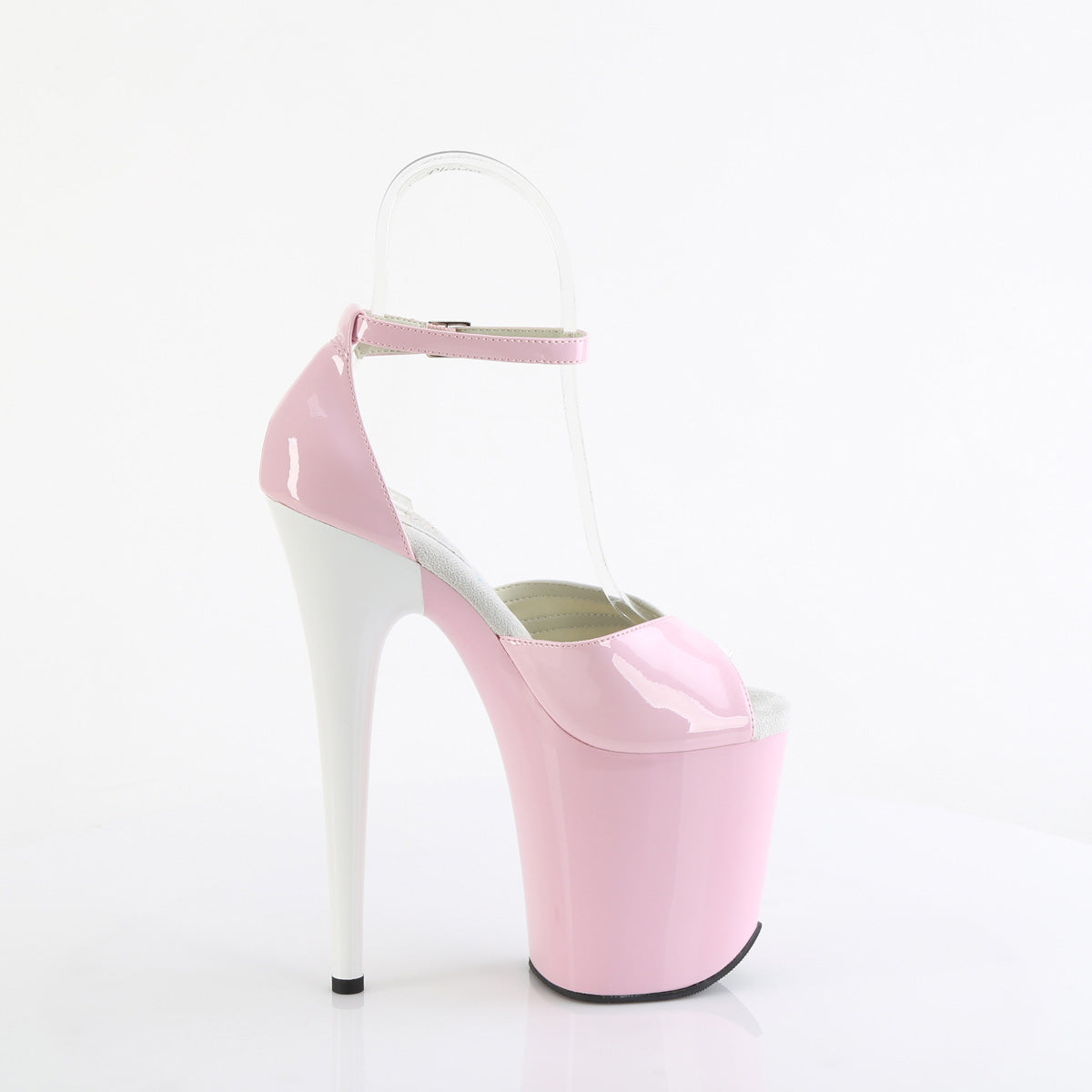 Pleaser FLAMINGO-884 B. Pink-wht / rose-wht