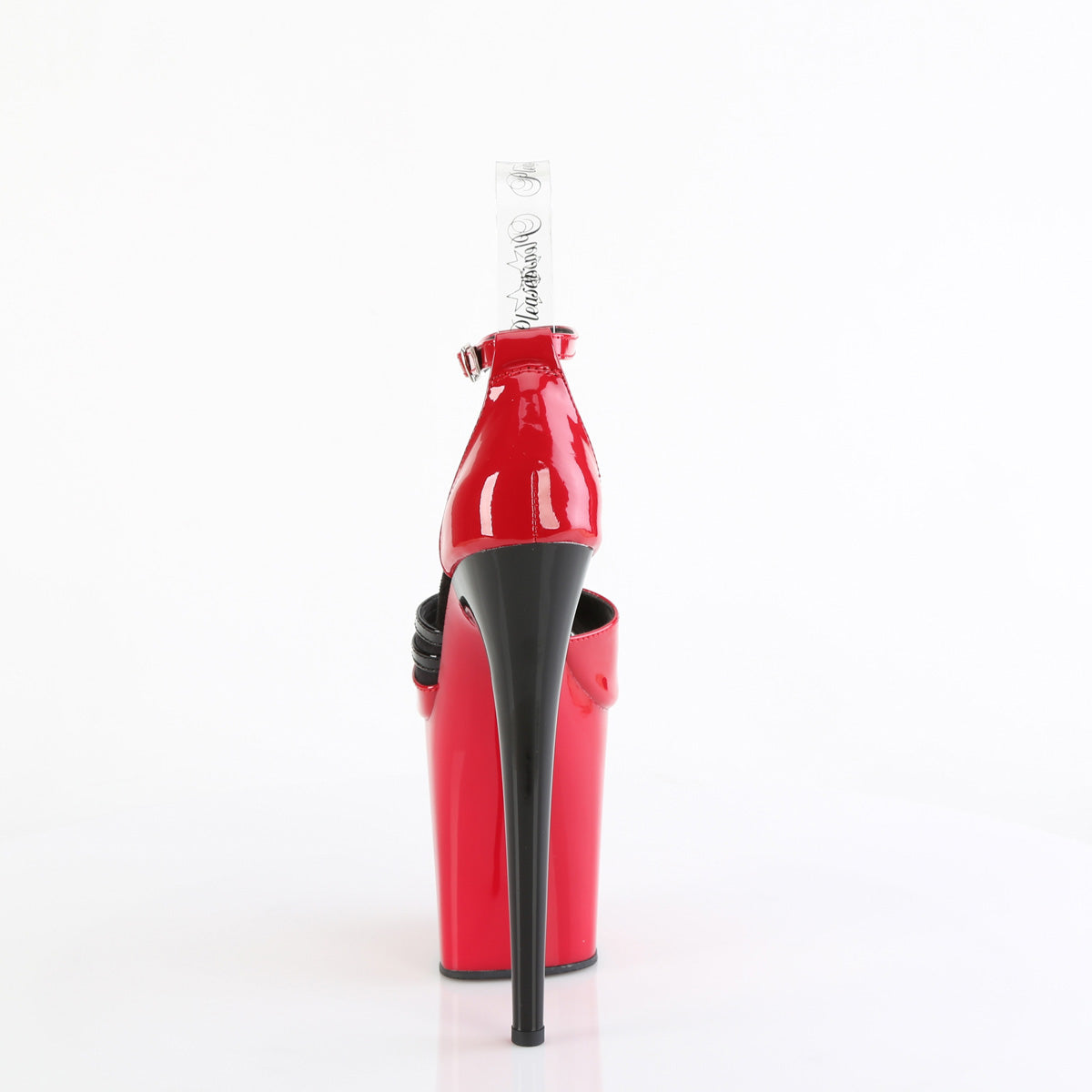 Pleaser FLAMINGO-884 rouge-blk / rouge-blk