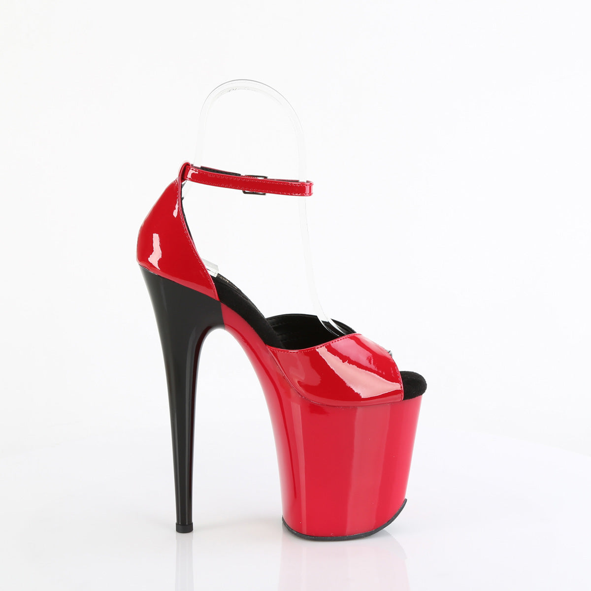 Pleaser FLAMINGO-884 rouge-blk / rouge-blk