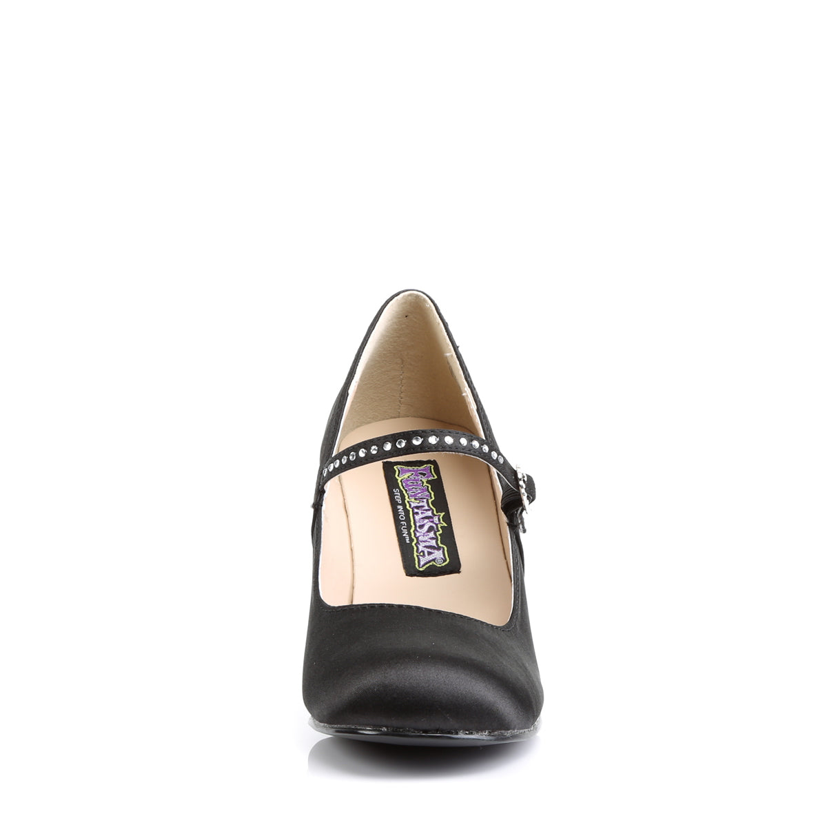 Funtasma Pompes pour femmes FLAPPER-20 blk satin pu