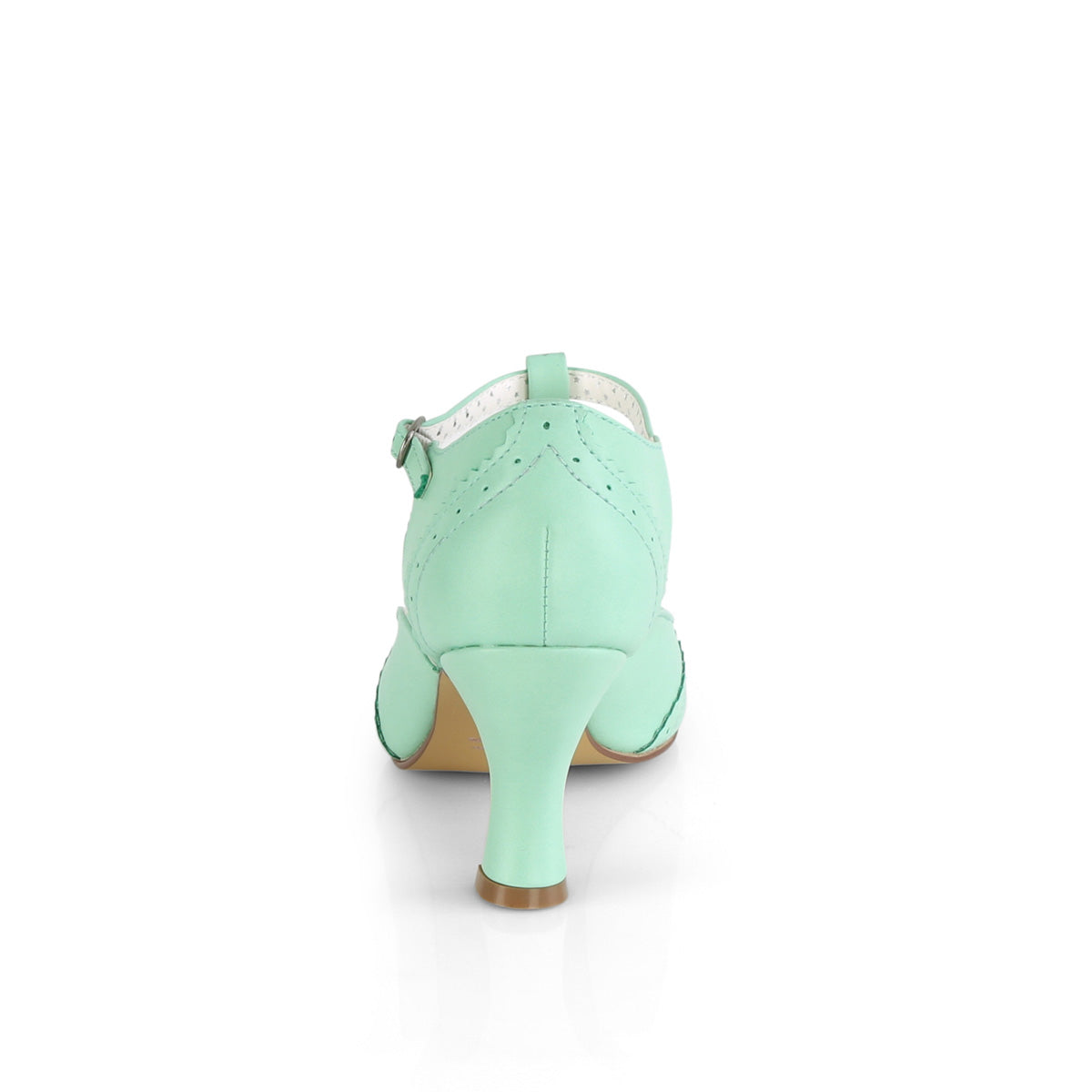 Pin Up Couture Pompes pour femmes FLAPPER-26 cuir fausse menthe