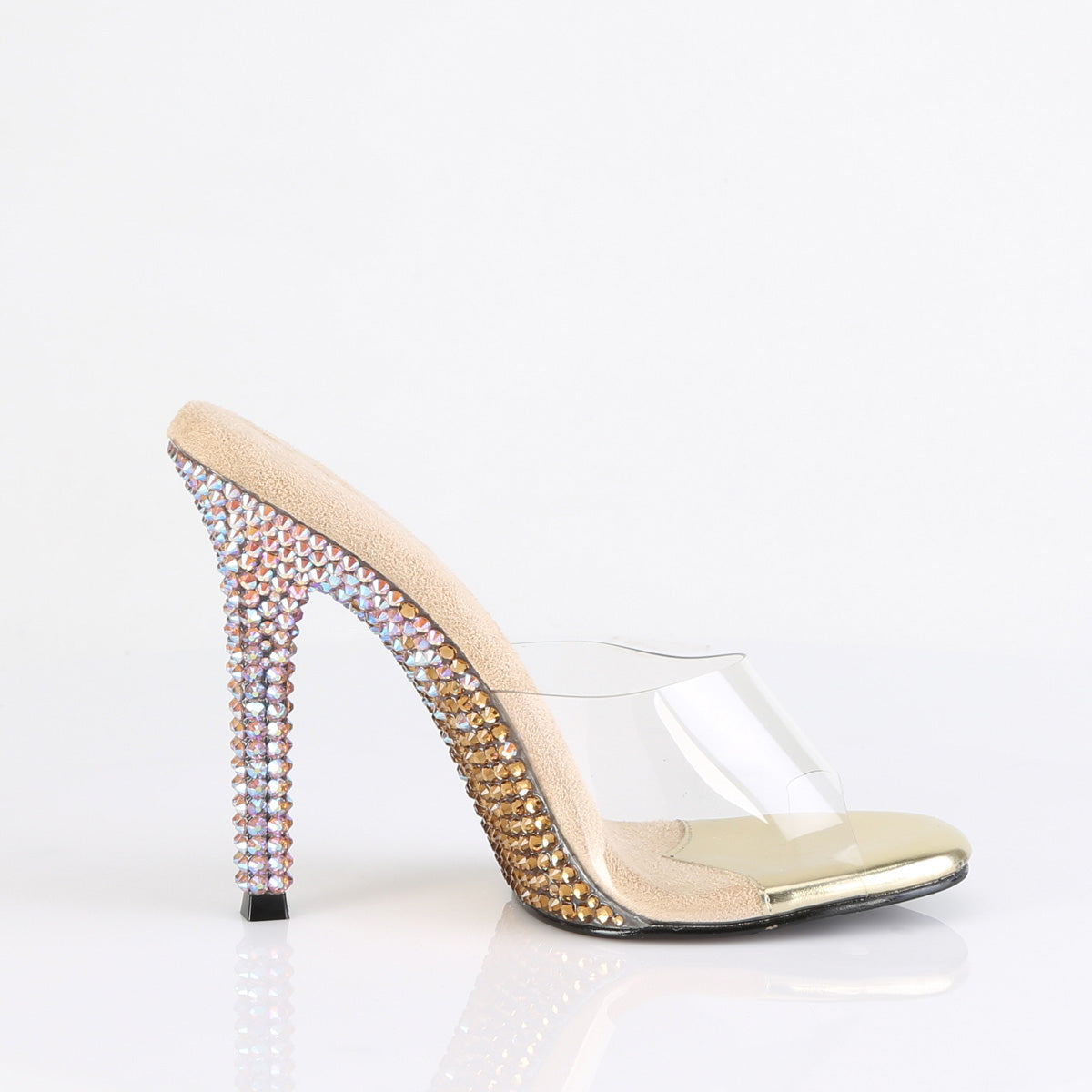 Fabulicious Women's Shoes GALA-01DMM Clr/Gold Multi RS