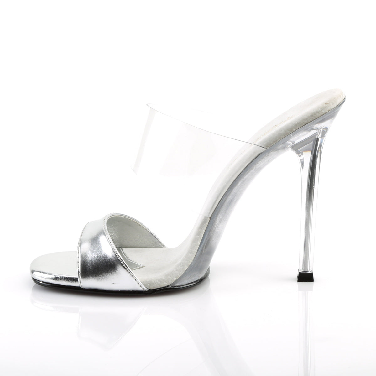 Fabulicious Sandales pour femmes GALA-02L SLV rencontré. PU-CLR / CLR