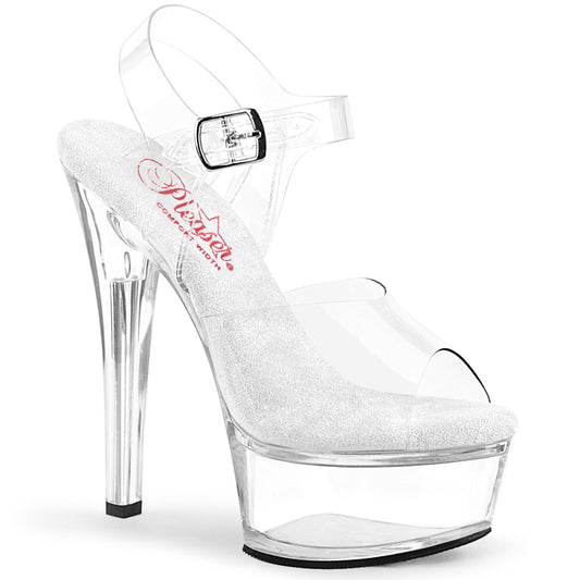 Pleaser  Des sandales GLEAM-608 CLR / CLR