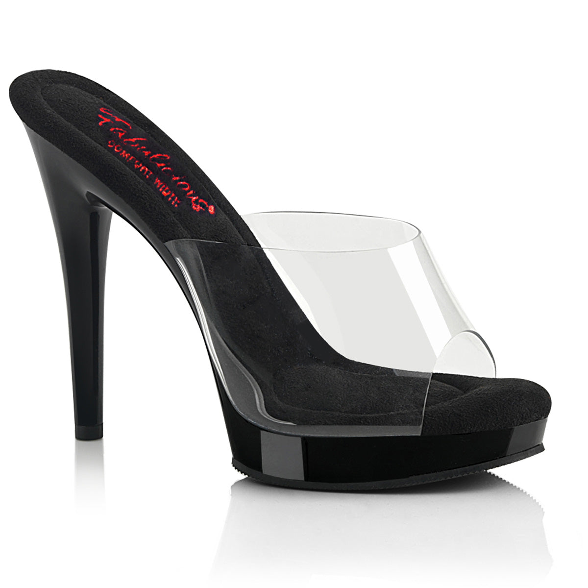 Fabulicious Sandals GLORY-501 Clr/Blk
