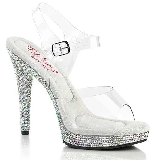 Fabulicious  Des sandales GLORY-508DM CLR / SLV MULTI RS