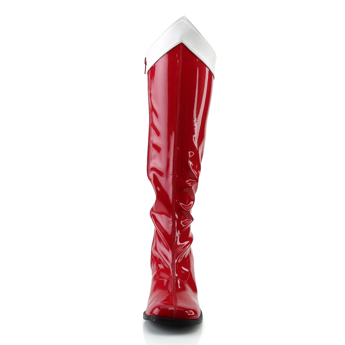 Funtasma Bottes pour femmes Gogo-306 Pat stretch rouge