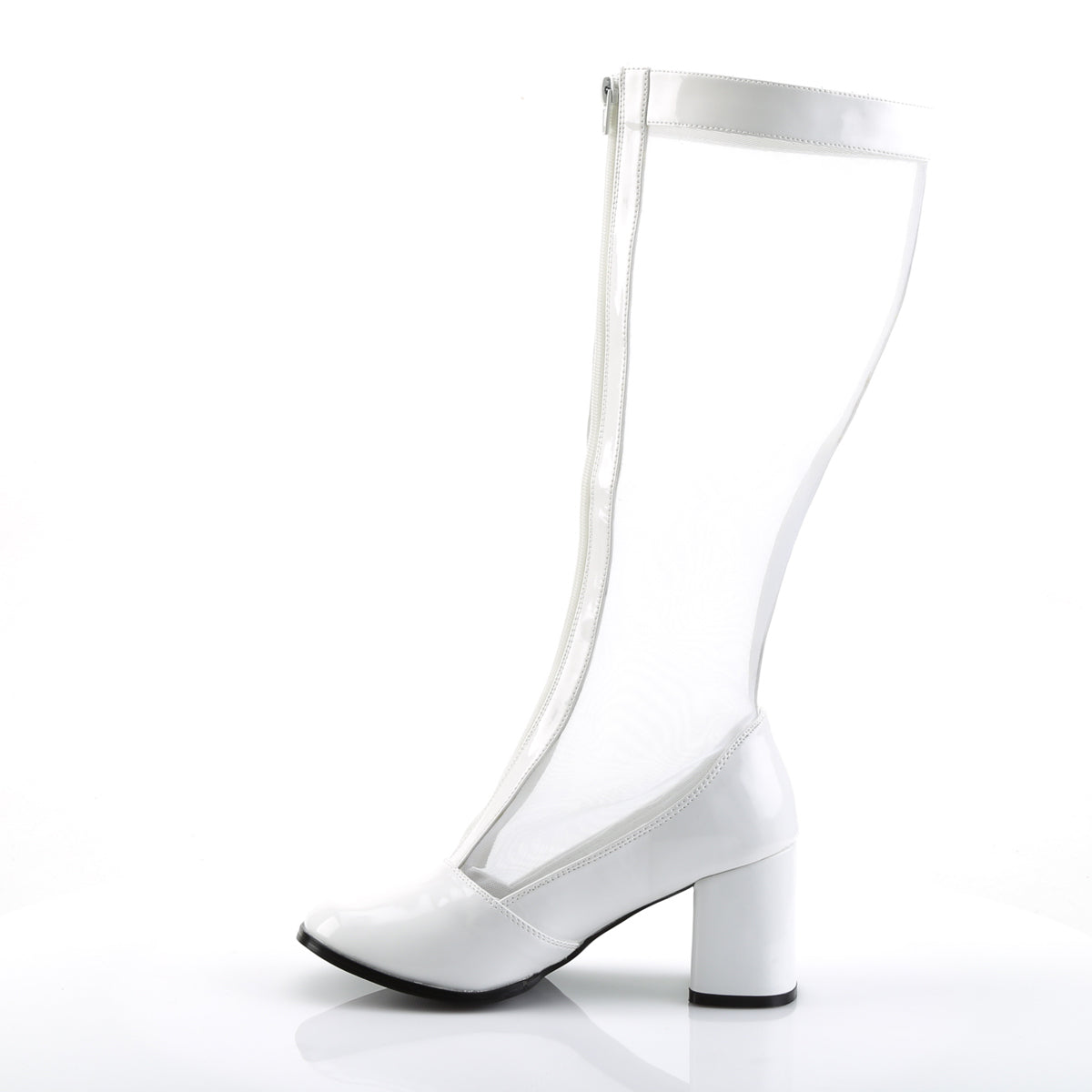 Funtasma Bottes pour femmes Gogo-307 wht str pat-maillage