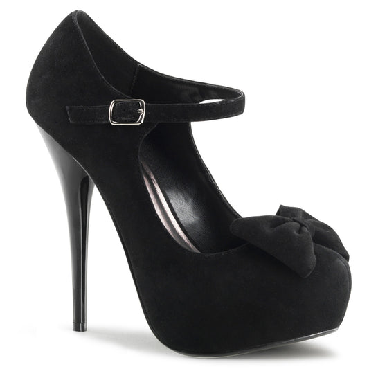Pleaser Jour et nuit magnifique-35 Blk Suede