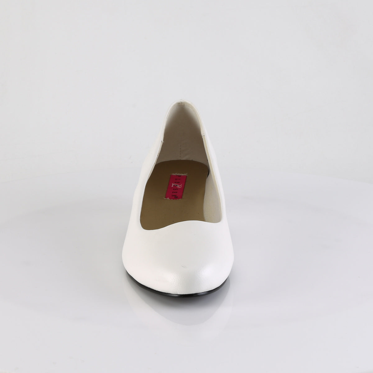Pleaser Pink Label Pompes pour femmes GWEN-01 WHT FAUX CUIR