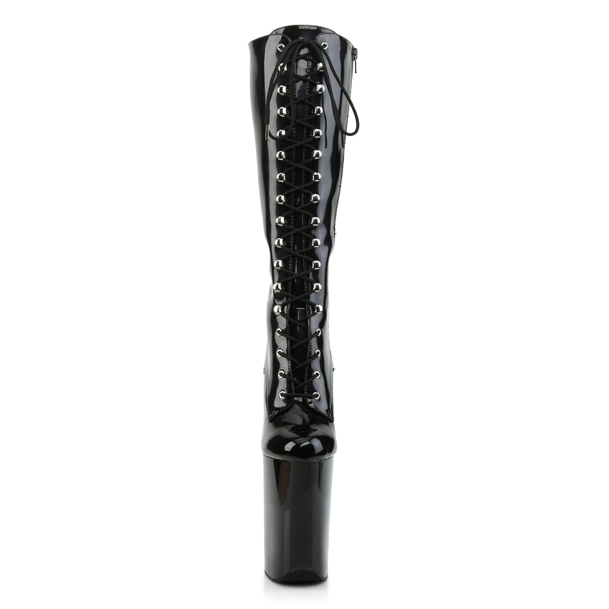 Pleaser Bottes pour femmes INFINITY-2020 BLK PAT / BLK