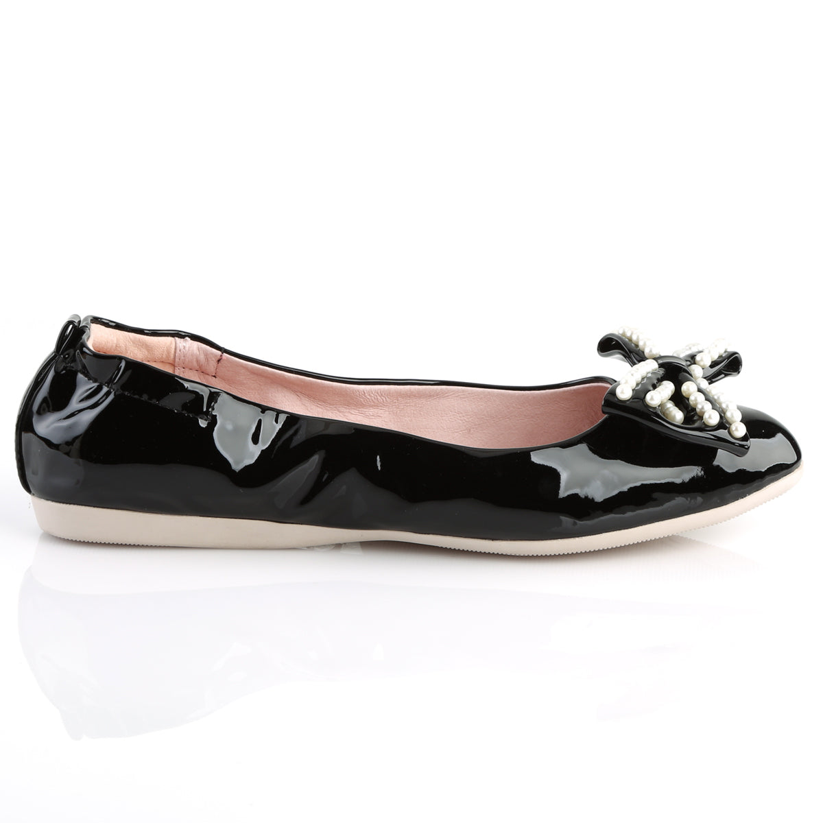 Pin Up Couture Pompes pour femmes IVY-09 blk pat
