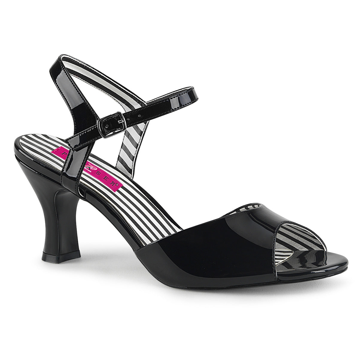 Pleaser Pink Label Pompes pour femmes JENNA-09 blk pat