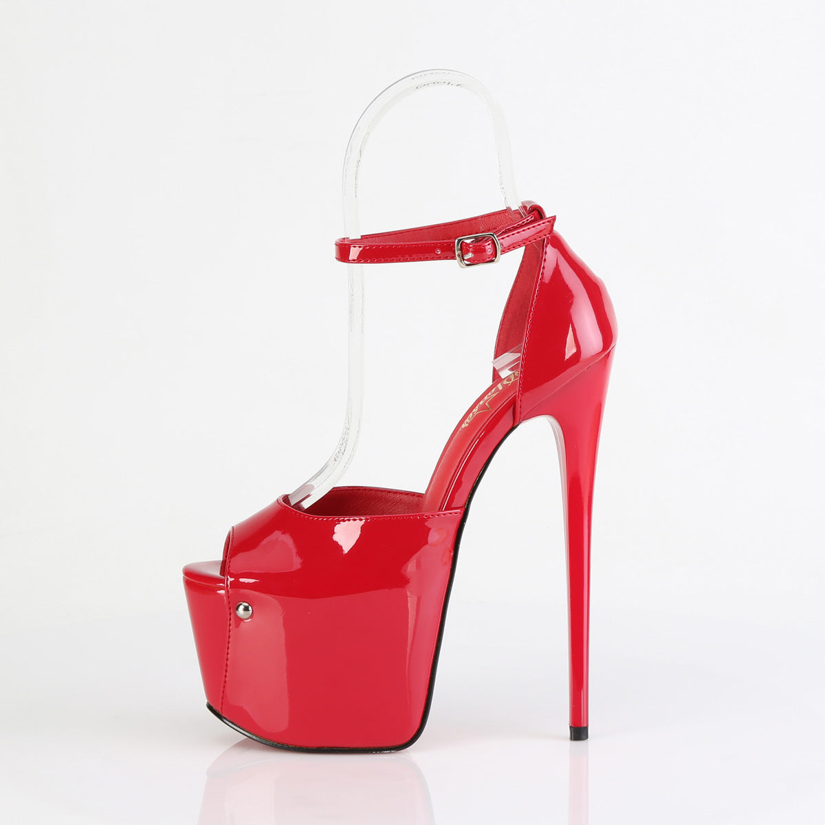 Pleaser Women's Platform Shoes JUBILANT-15 Red Pat